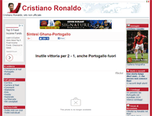 Tablet Screenshot of cristianoronaldo.eu